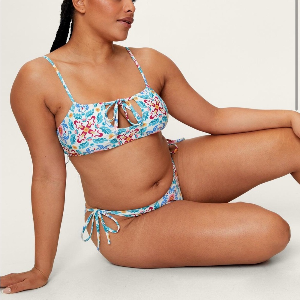 Cute Plus Size Bikini Set